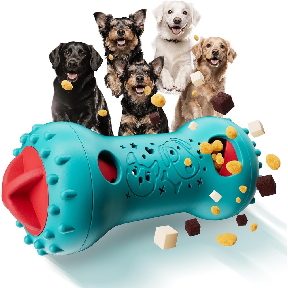 Indestructible Dog Chew Toy - Jouets interactifs pour chiens, jouet distributeur