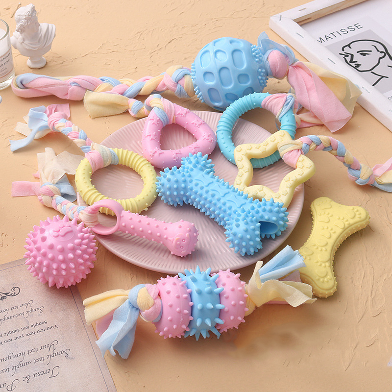 Indestructible Dog Chew Toy - Jouets pour petits chiens, à mâcher,
