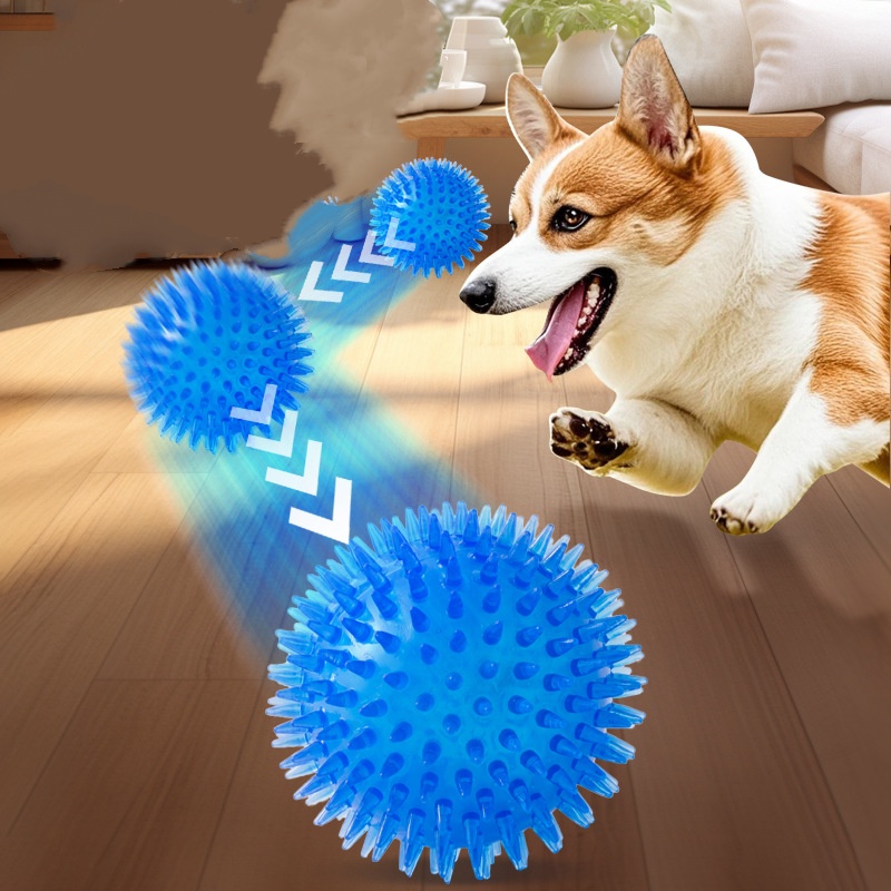 Balle de jouet pour animaux de - Interactive Squeaky Plush Dog Toy avis et prix