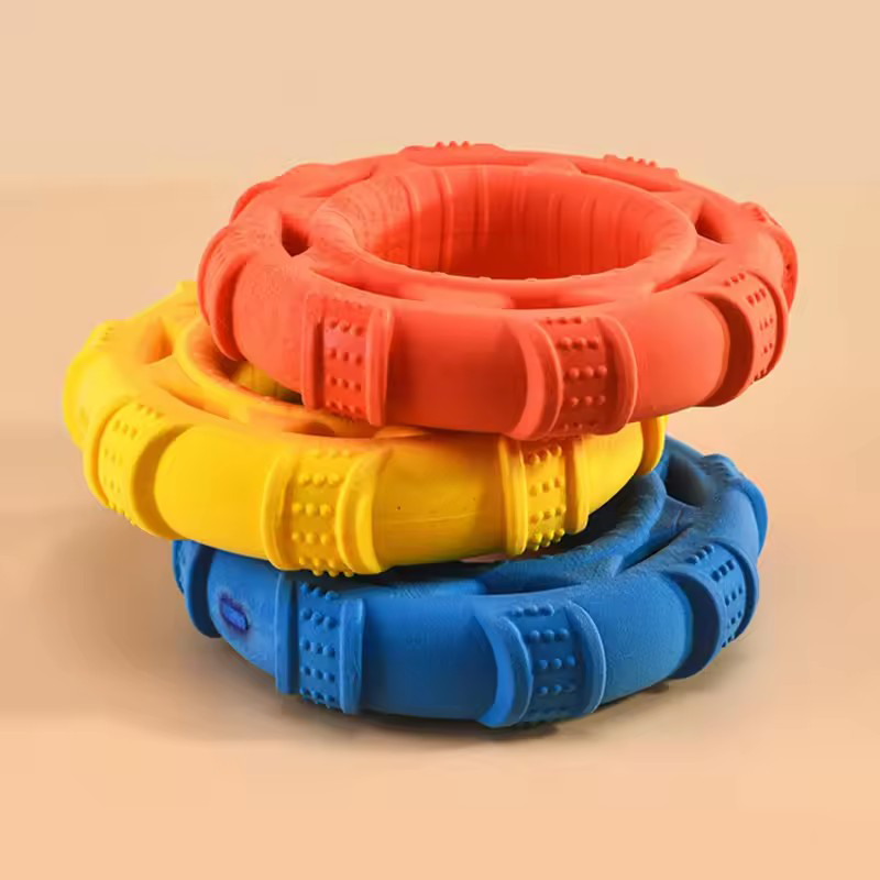 Jouet pour chien en forme de d - Flying Disc Dog Training Toy avis et prix