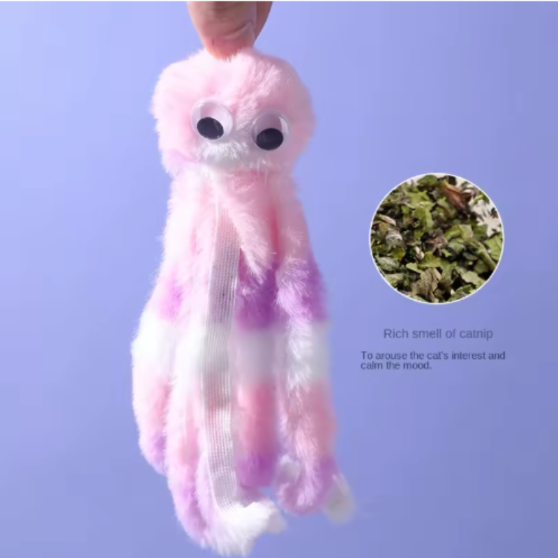 Jouet en peluche pour chat, fo - Interactive Squeaky Plush Dog Toy avis et prix